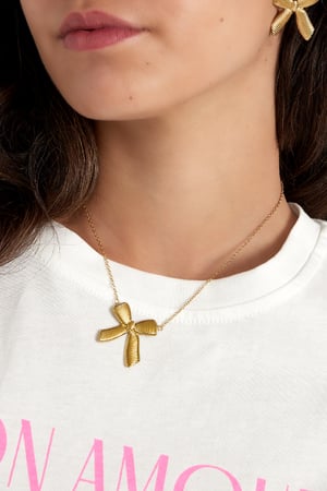simple necklace with bow h5 Picture2